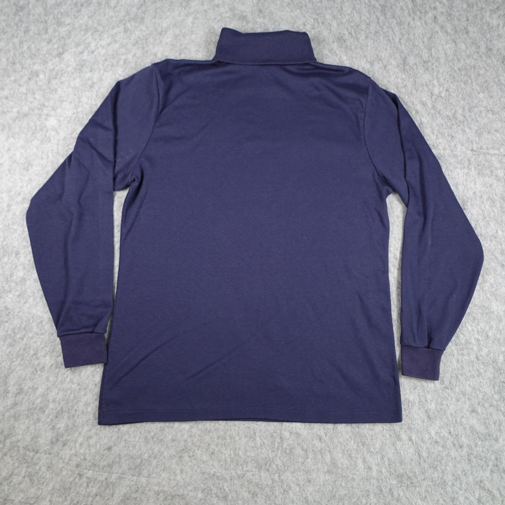 Eeastern Mountain Sports EMS Shirt Mens Large Navy Blue Vintage Long Sleeve USA